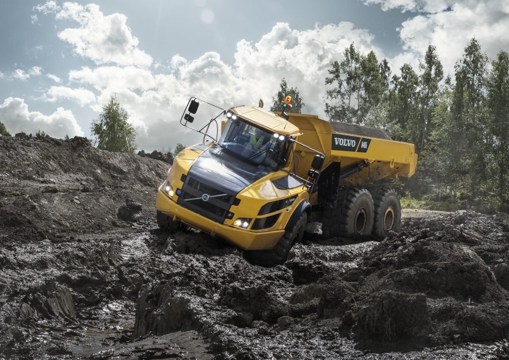 industrial design，vehicle，transport，construction machinery，heavy industry，mine，truck，Volvo，