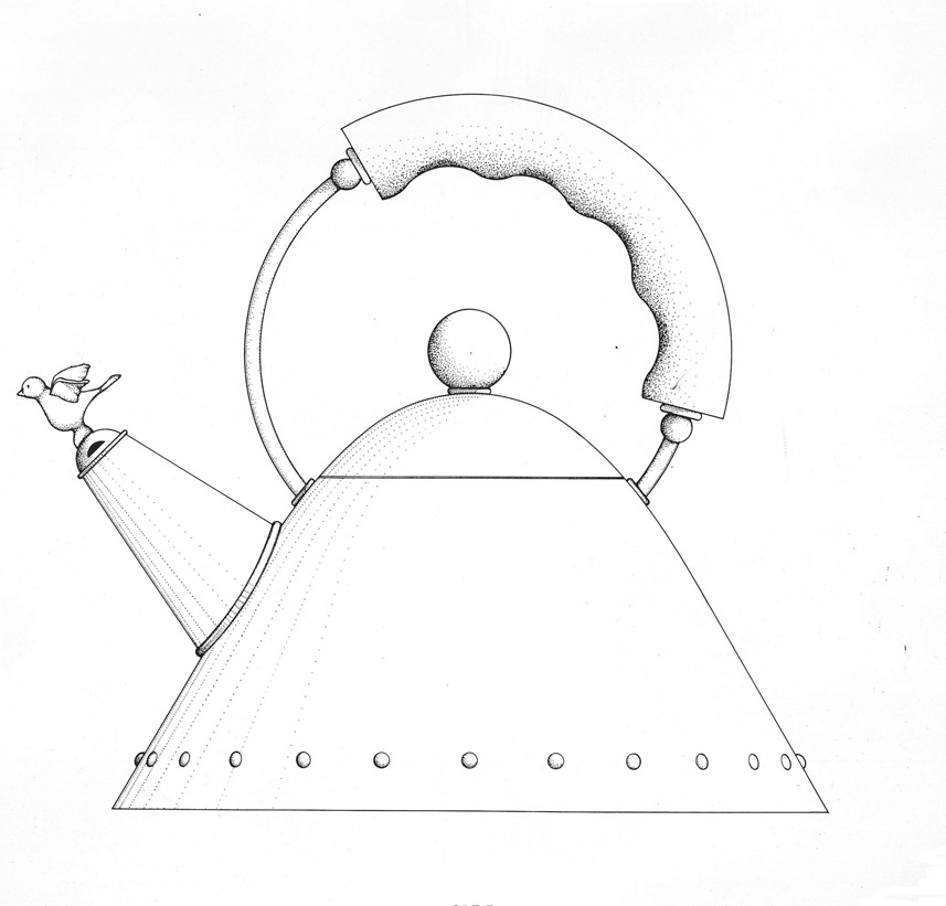 Kitchenware，kitchen，classic，Alessi ，Arles，kettle，