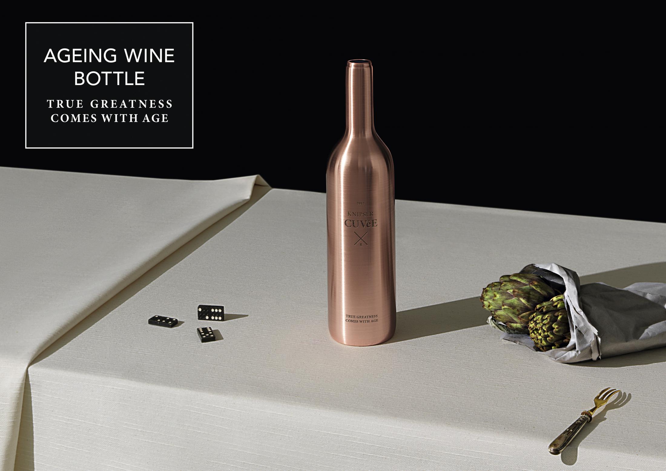 2017if Gold Award，Ageing Wine，The wine bottle，