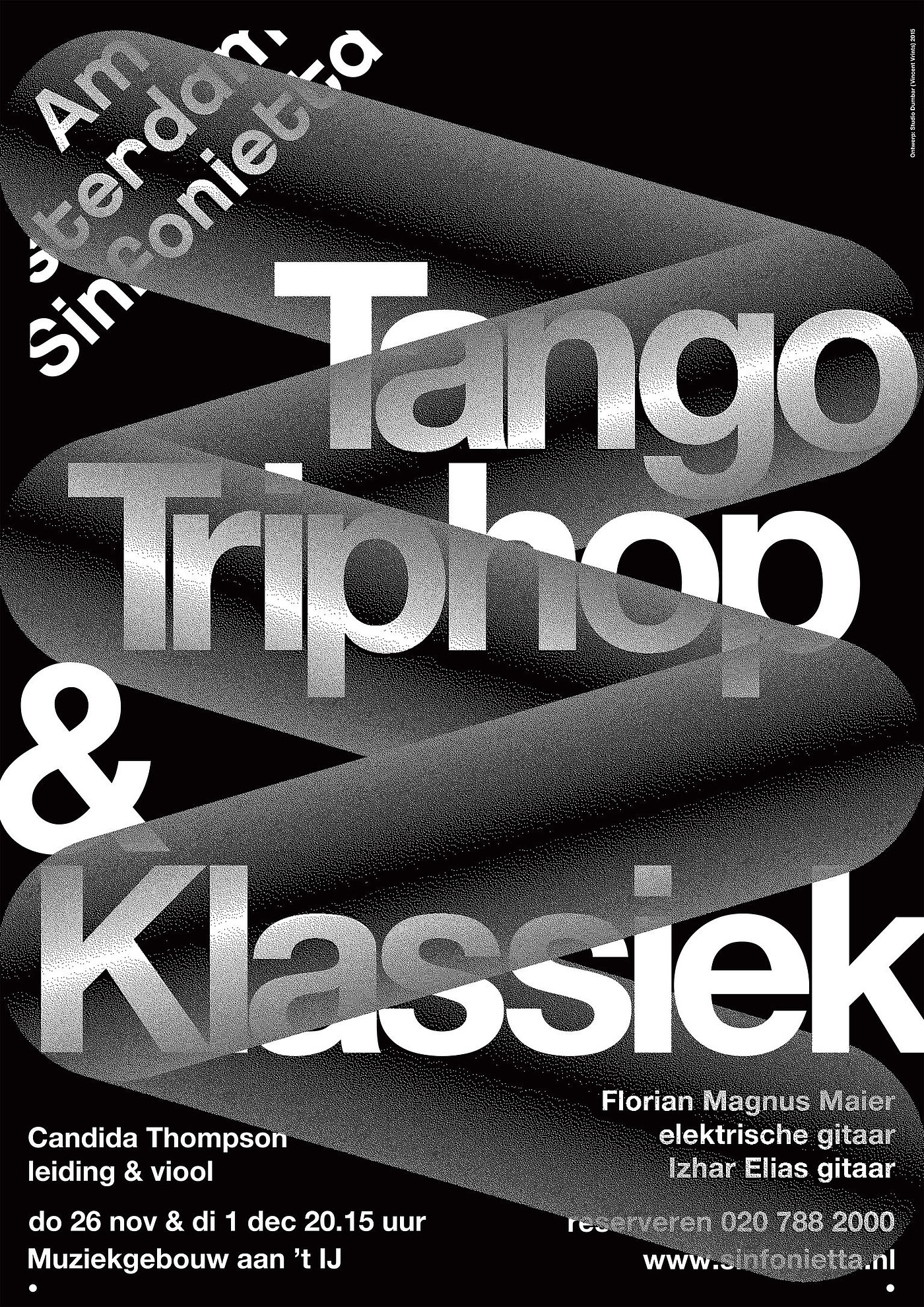 2017if Gold Award，Amsterdam，Sinfonietta，Poster Design ，