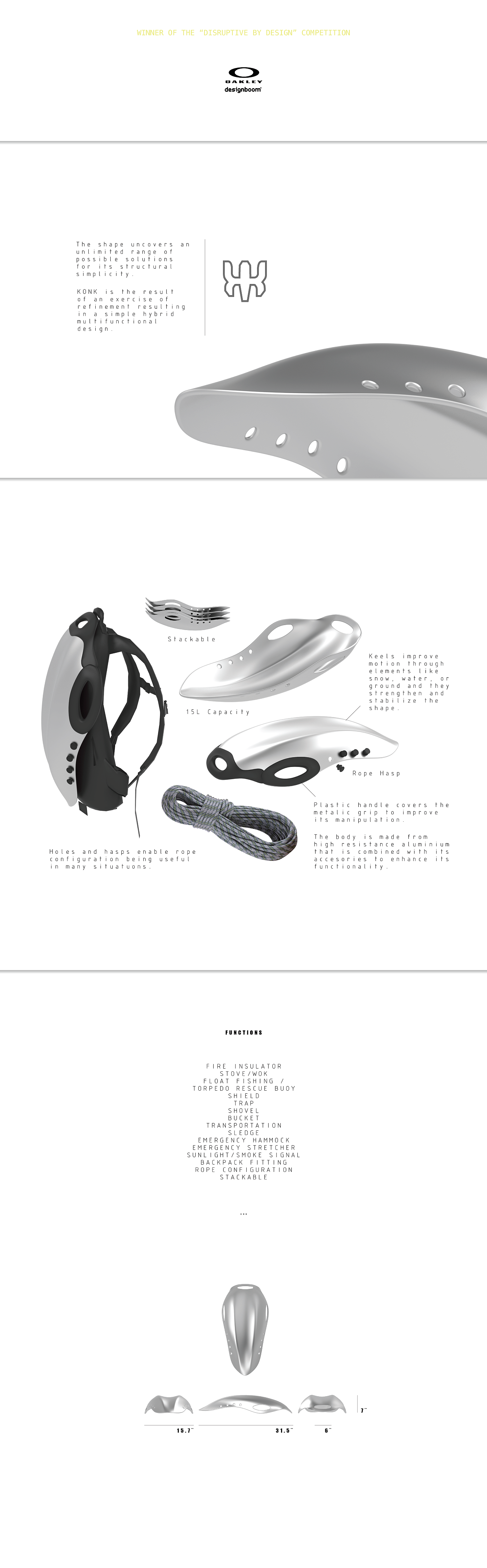 CONK，multi-function，Field equipment，