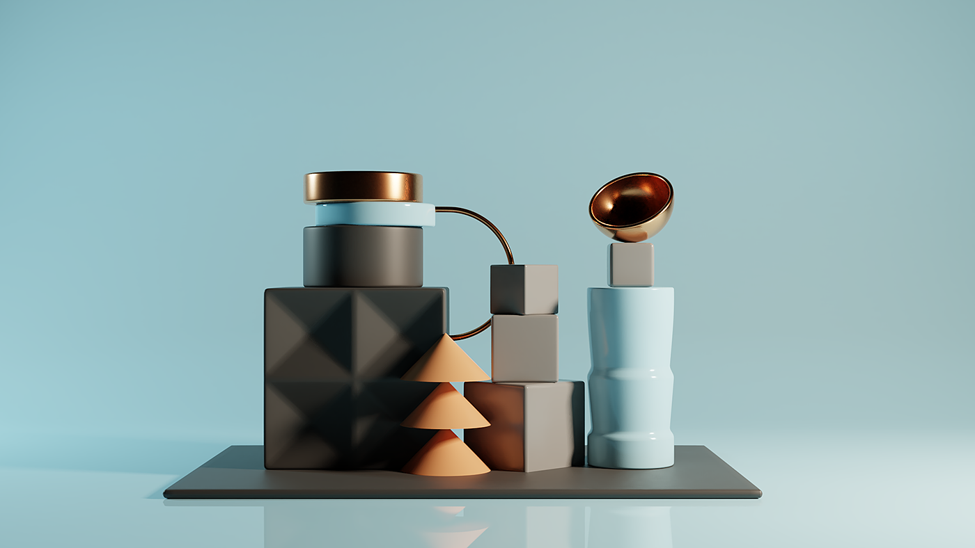 texture of material，Model，Render，