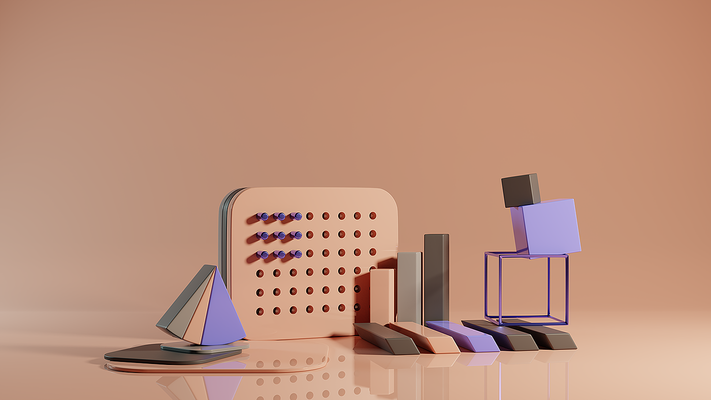 texture of material，Model，Render，