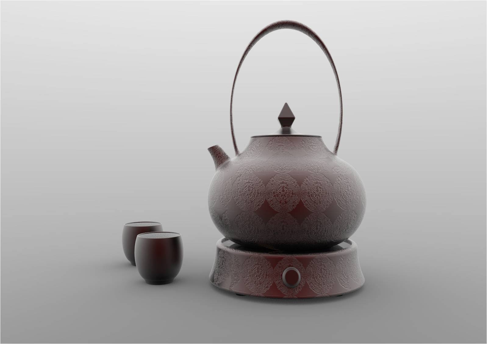 teapot，Tea stove，teacup，