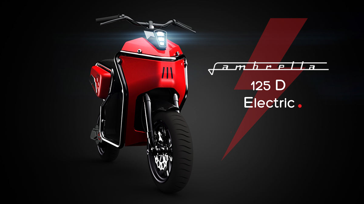 Electric vehicle，a storage battery car，outdoors，Travel，gules，Retro，