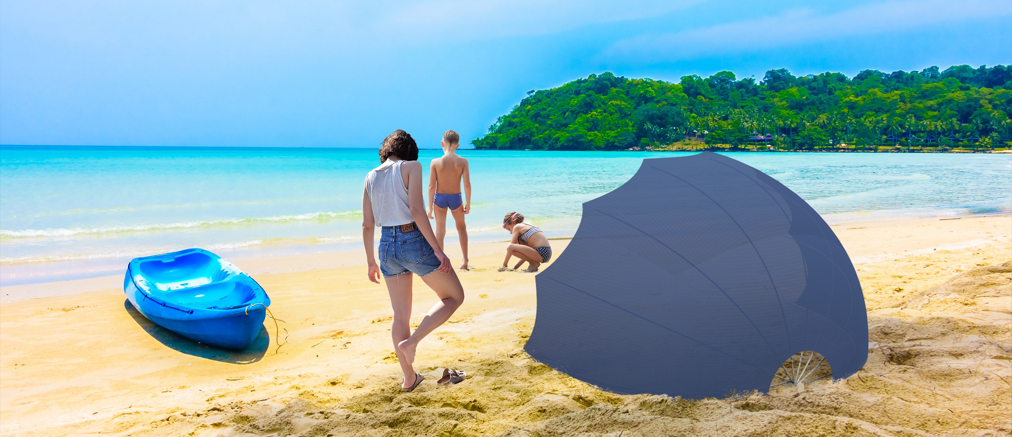 Tent，beach，Foldable，Portable，Model，