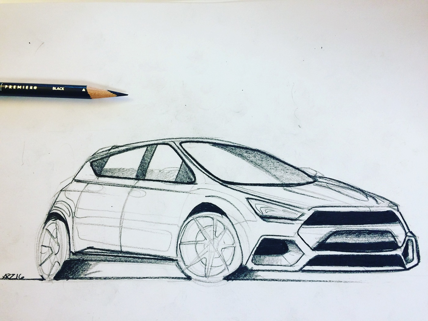 Hand drawn，Sketches，Alex Zadrozny，