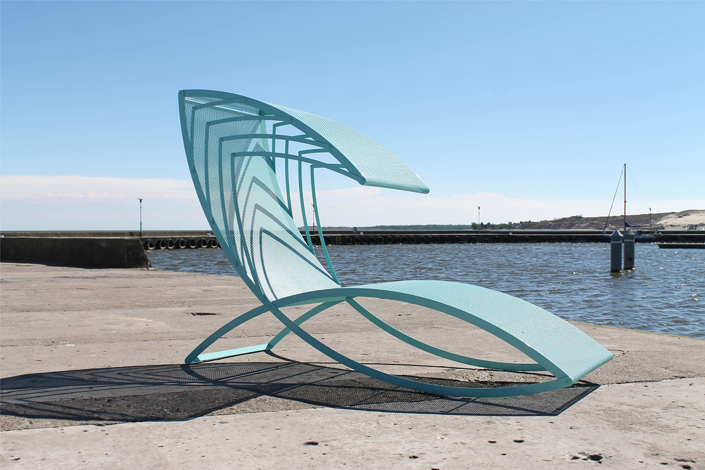 Ipanema，Agota Rimsaite，sandy beach，Sunscreen chair，