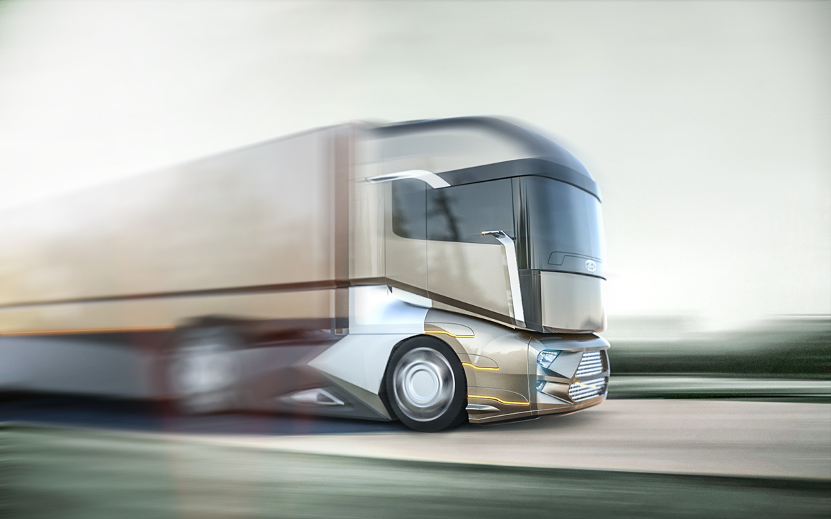 FORD truck，truck，brown，Automatic design，