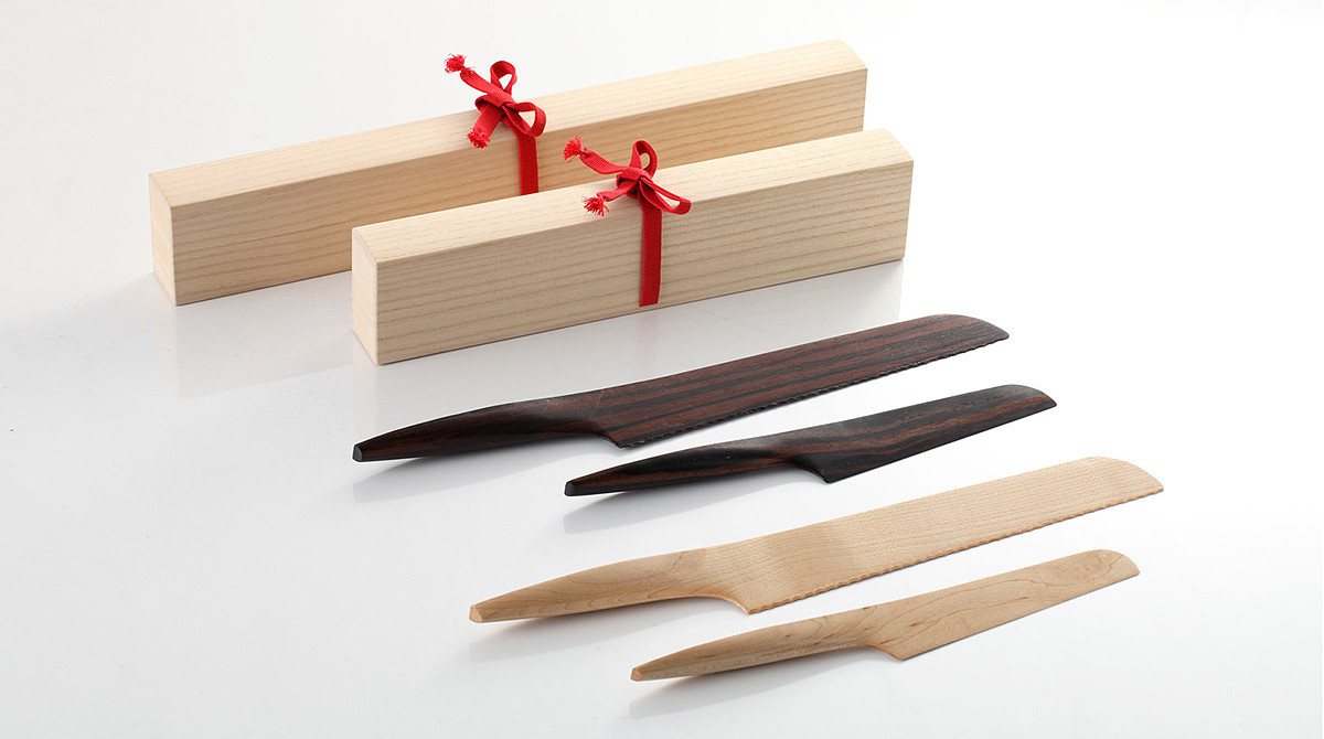 Bread knife，woodiness，product design，