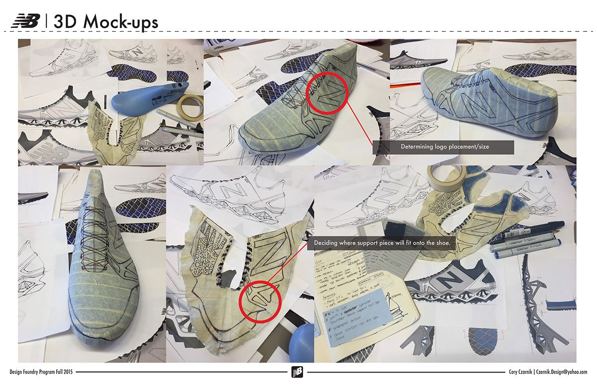 Shoe design，Golf shoes，