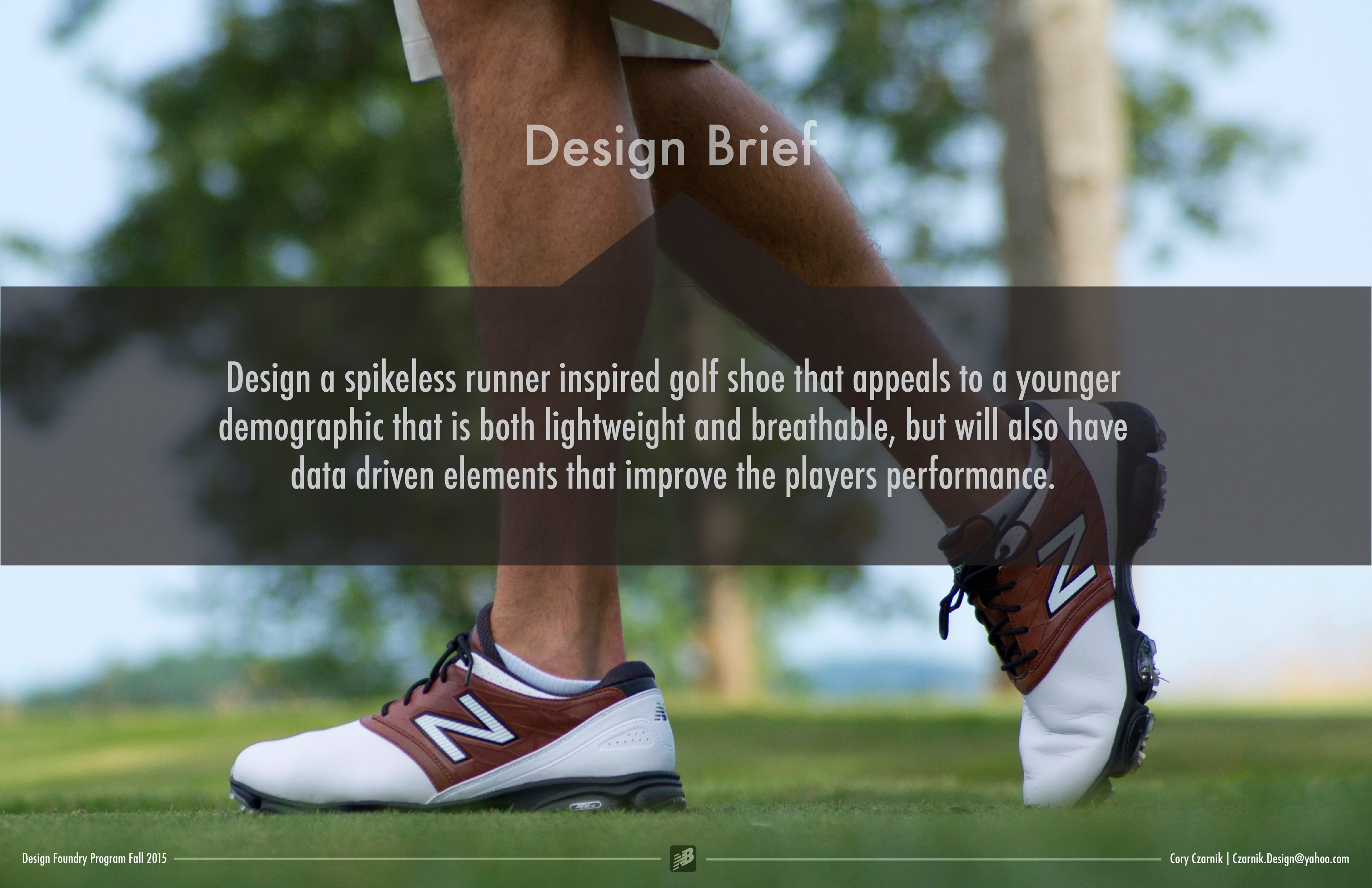 Shoe design，Golf shoes，