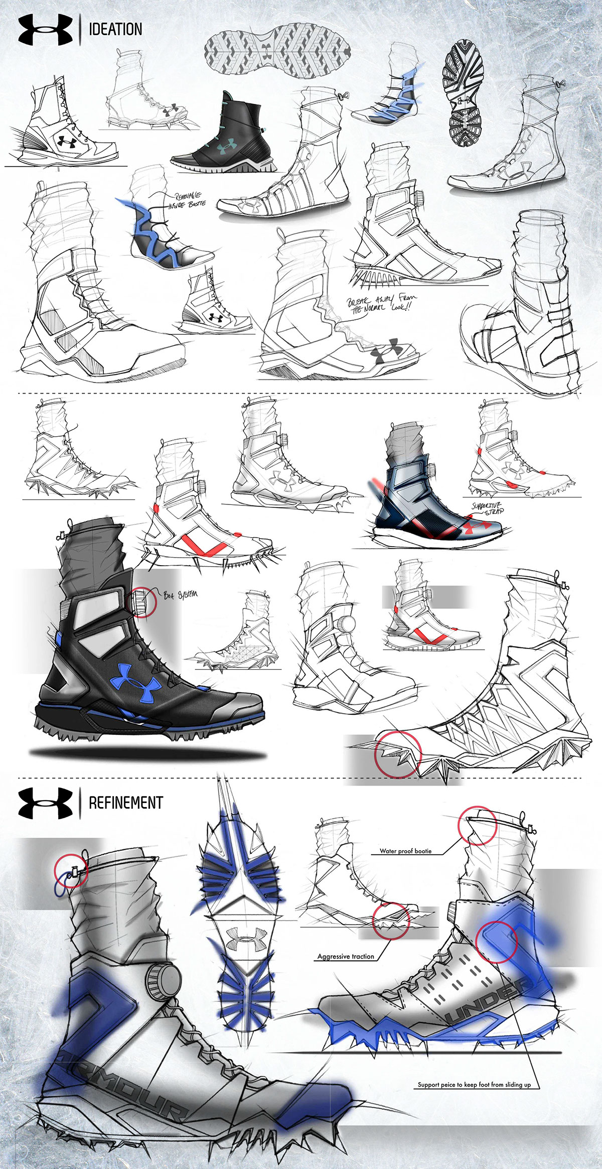 UA Reign，Mountaineering boots，Field sports，