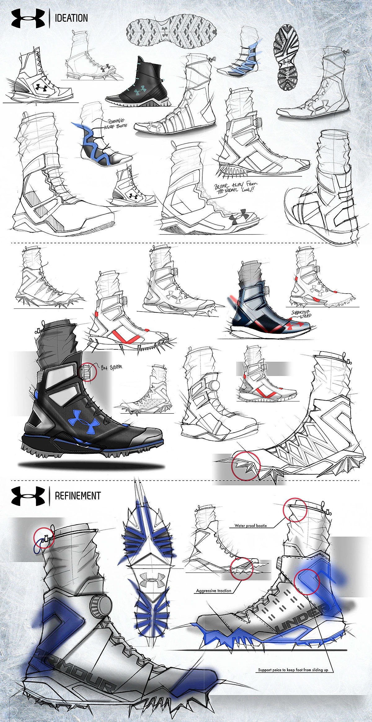 UA Reign，Mountaineering boots，Field sports，