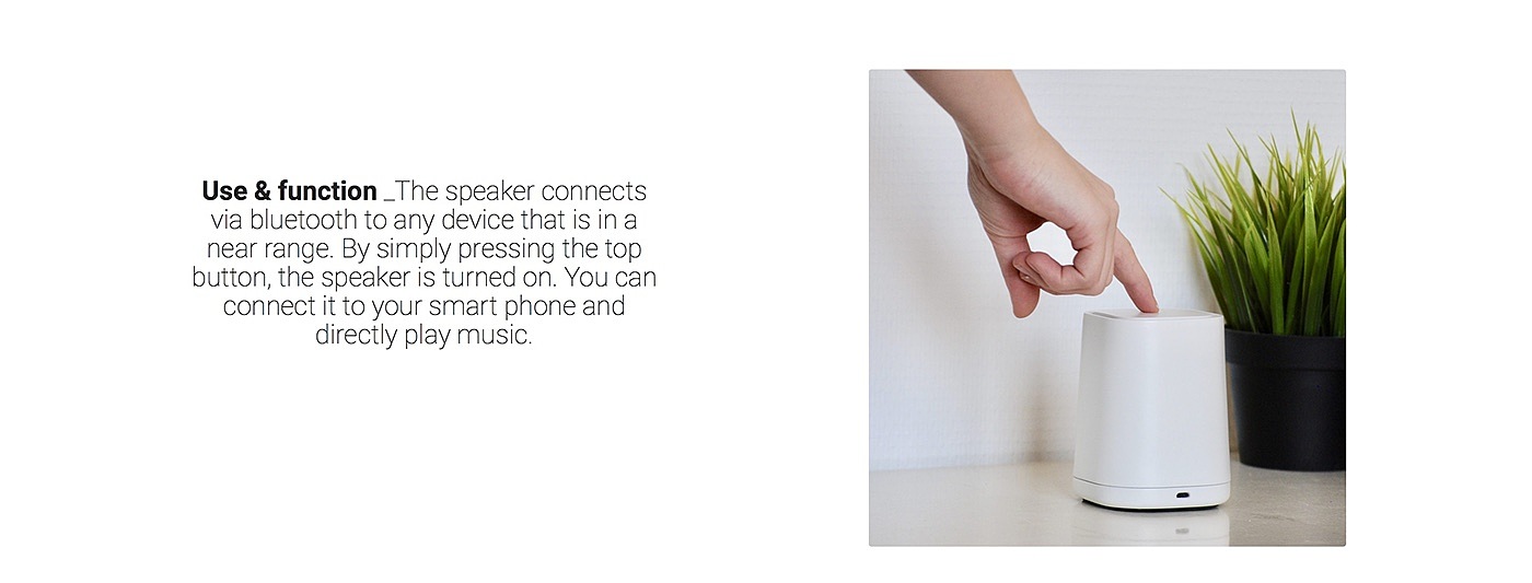 muji，Bluetooth，speaker，Simplicity，