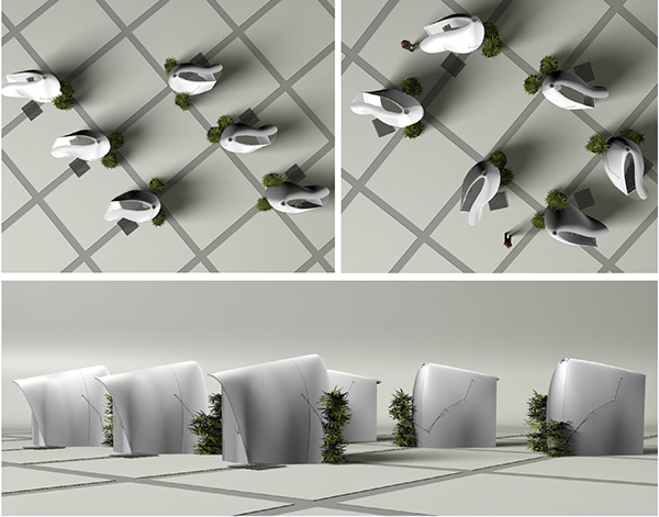 outdoors，Toilet，restroom，Mobile toilet，concept，