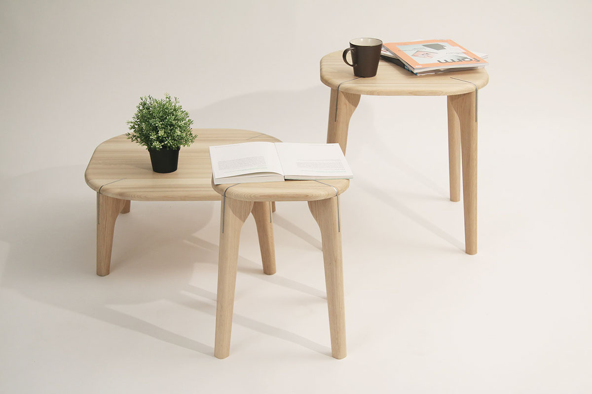 furniture design ，Metal，Wood ash，