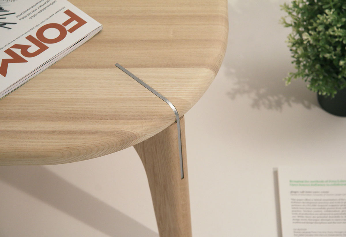 furniture design ，Metal，Wood ash，