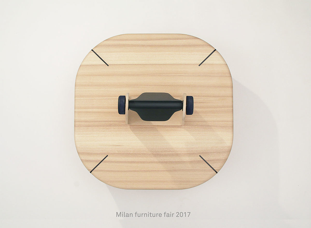 furniture design ，Metal，Wood ash，