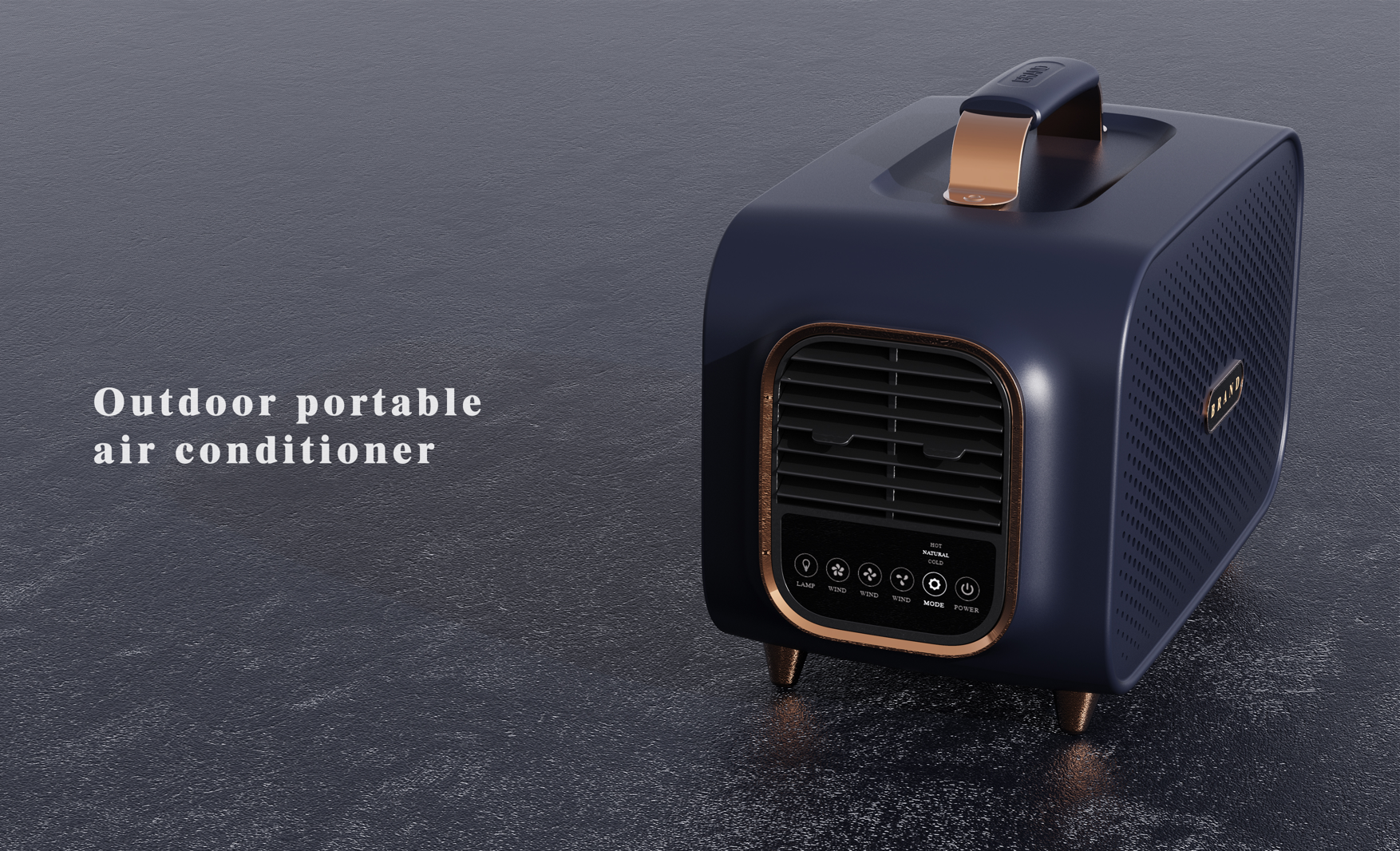 VINTAGE TENT AIR CONDITIONING，product design，Appearance design，industrial design，small home appliances，