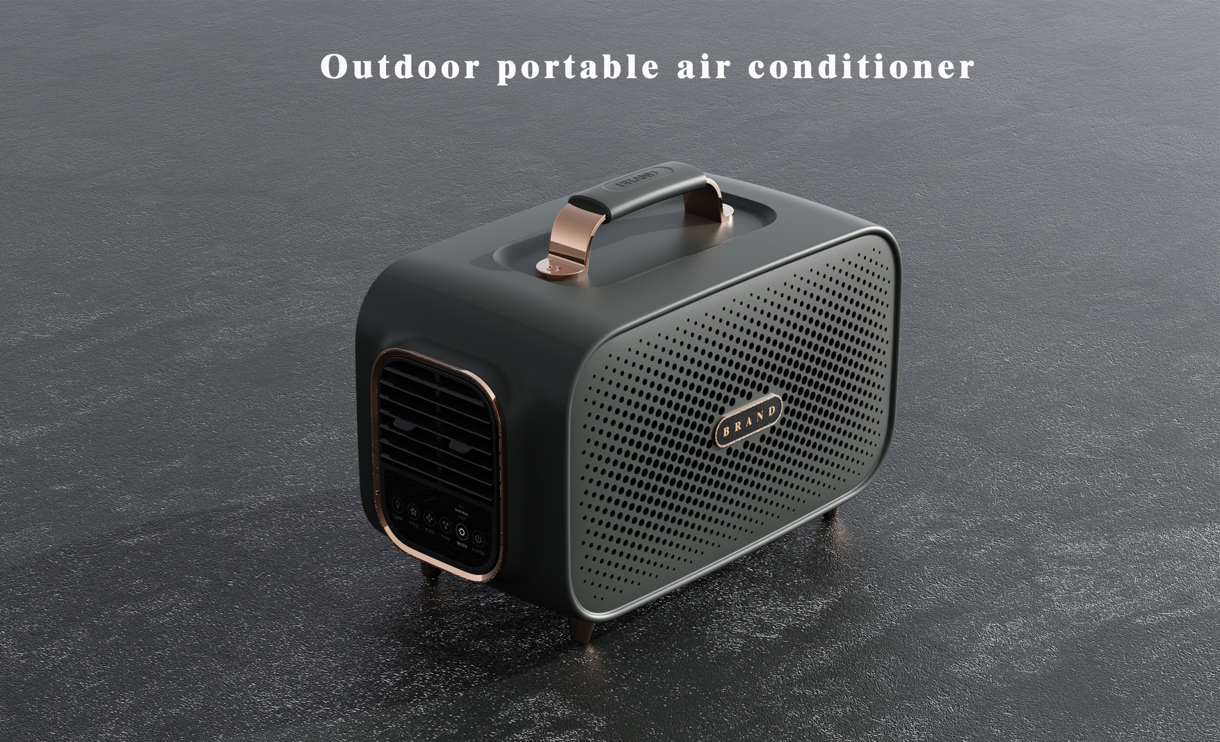 VINTAGE TENT AIR CONDITIONING，product design，Appearance design，industrial design，small home appliances，