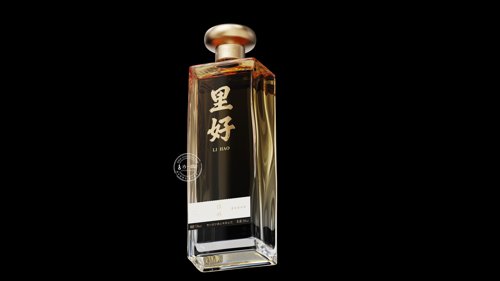 Sauce wine packaging design，Gu Yi design，Design of White Wine Bottle，Bottle design，