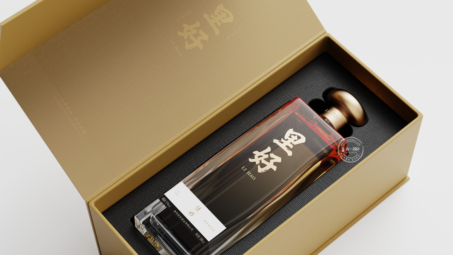 Sauce wine packaging design，Gu Yi design，Design of White Wine Bottle，Bottle design，
