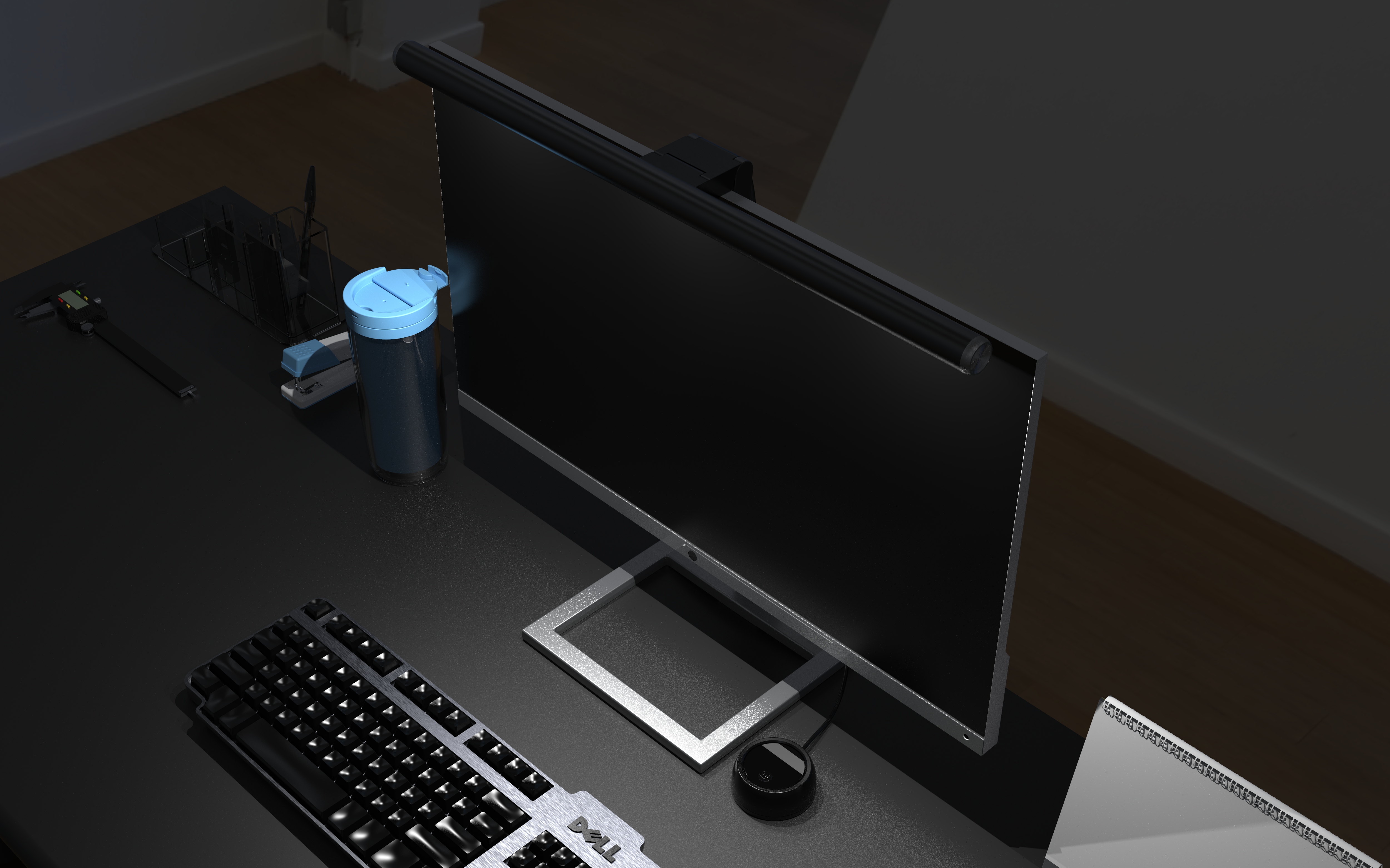 hang lamp，Screen light，lamp，monitor，