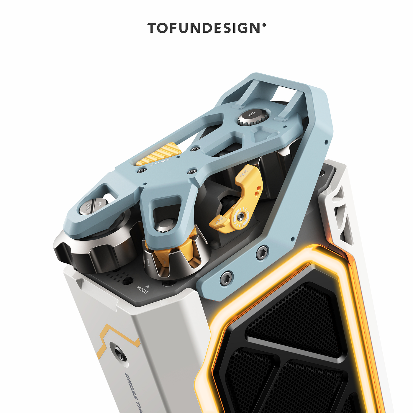 industrial design，product design，sound，Cyberpunk，future，RGB，intelligence，E-sports，