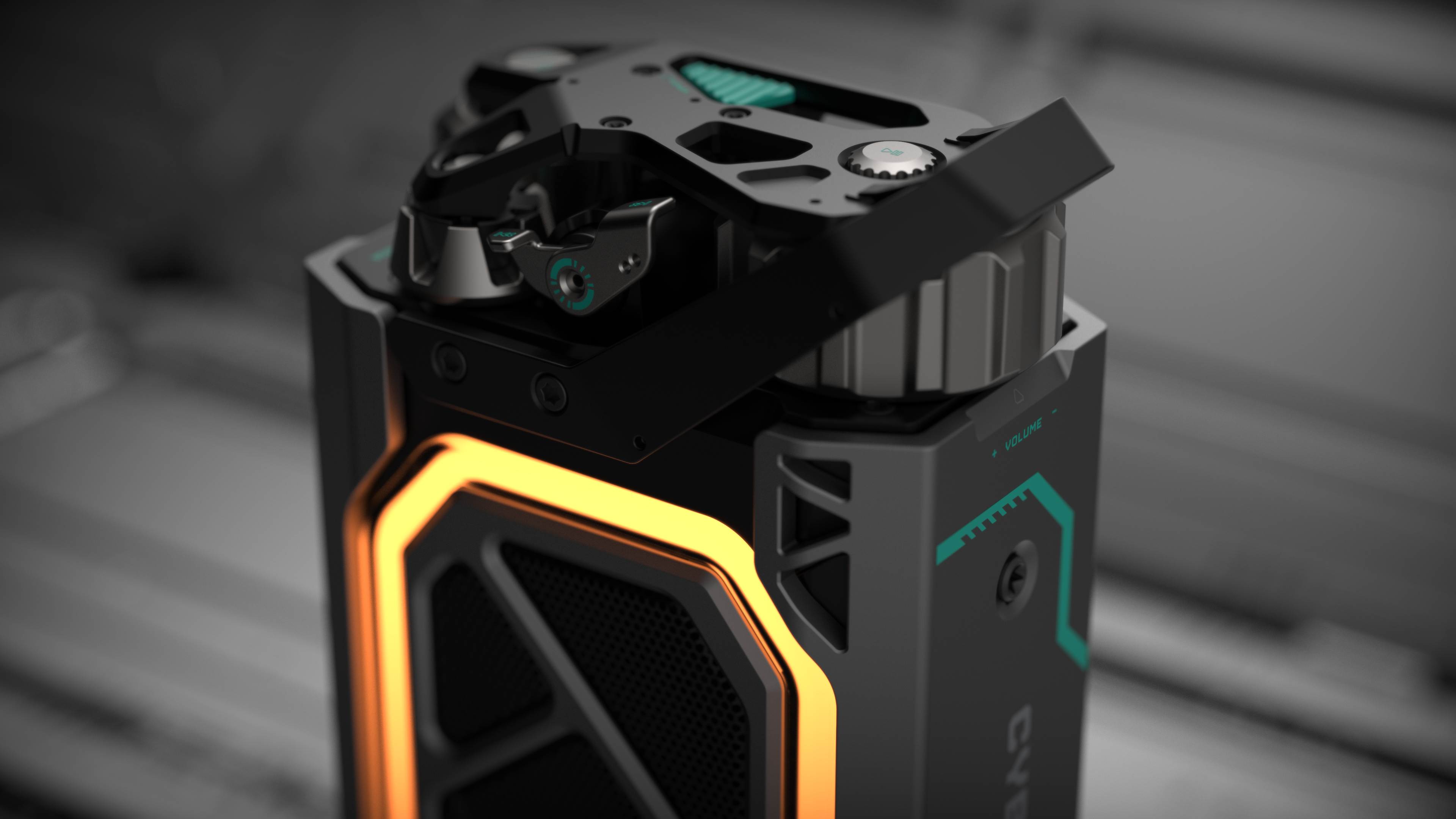 industrial design，product design，sound，Cyberpunk，future，RGB，intelligence，E-sports，