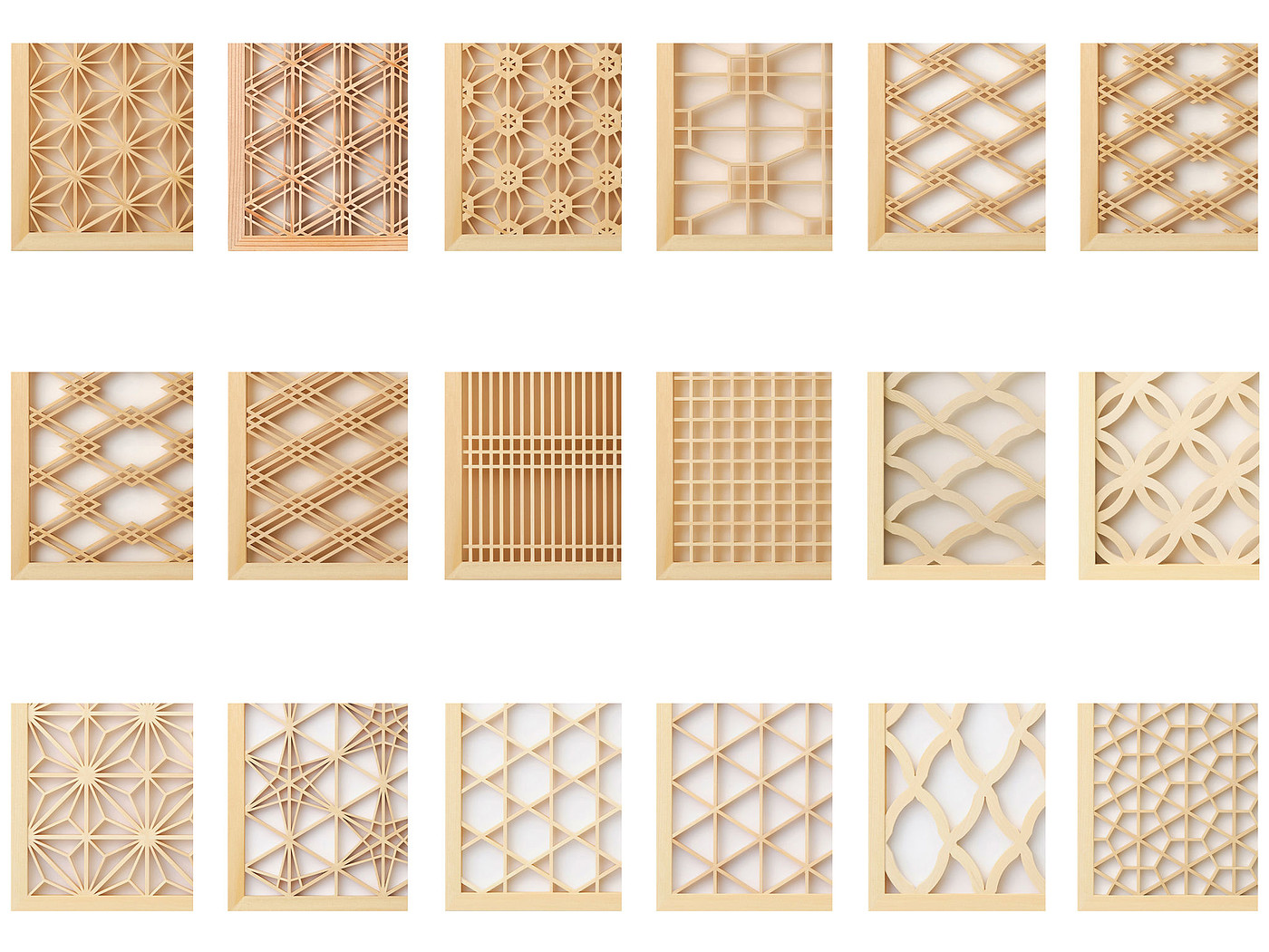 2017if Gold Award，KUMIKO，Wood Screen，Wooden screen，