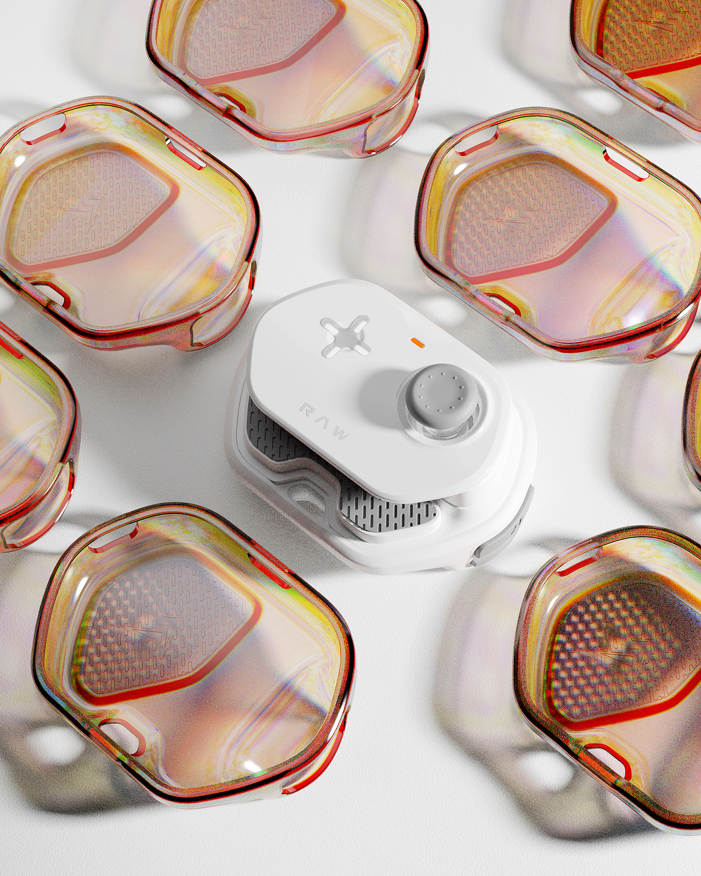 product design，originality，Game handle，Hand swim button，Innovation，industrial design，