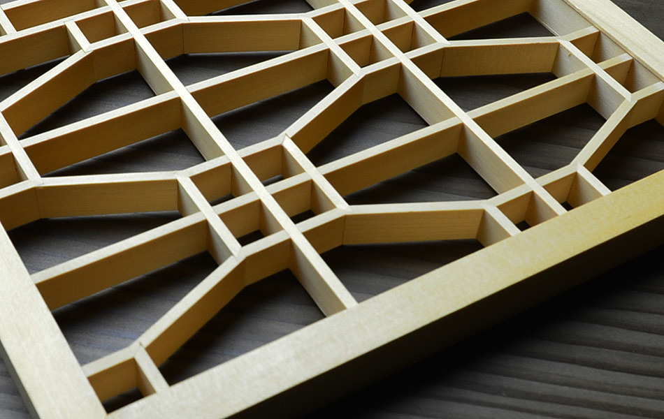 2017if Gold Award，KUMIKO，Wood Screen，Wooden screen，