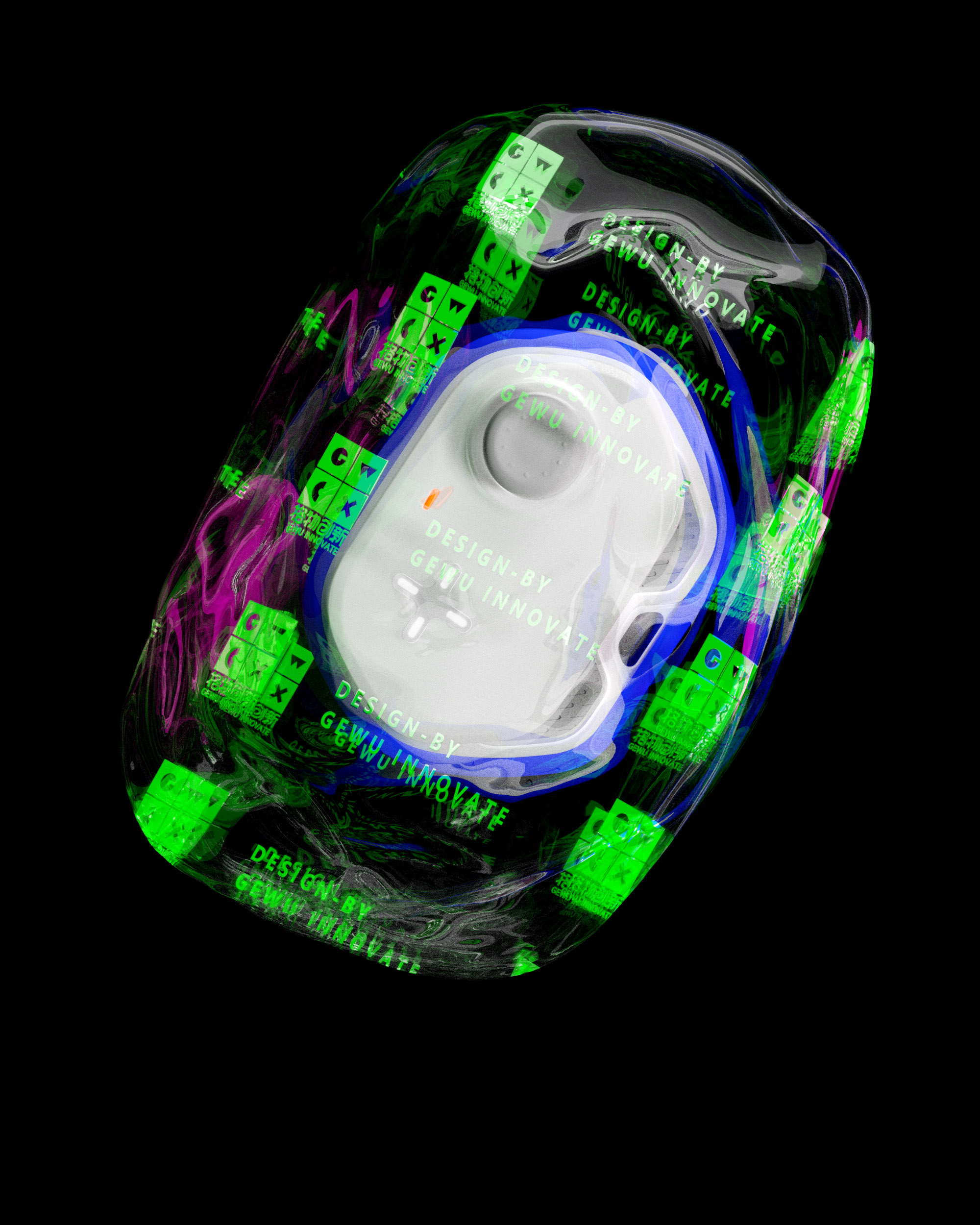 product design，originality，Game handle，Hand swim button，Innovation，industrial design，