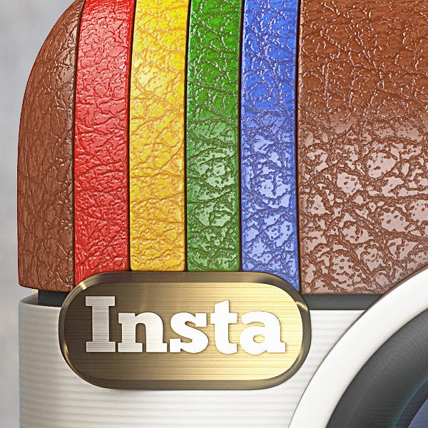 Instagram Icon，3d，icon，