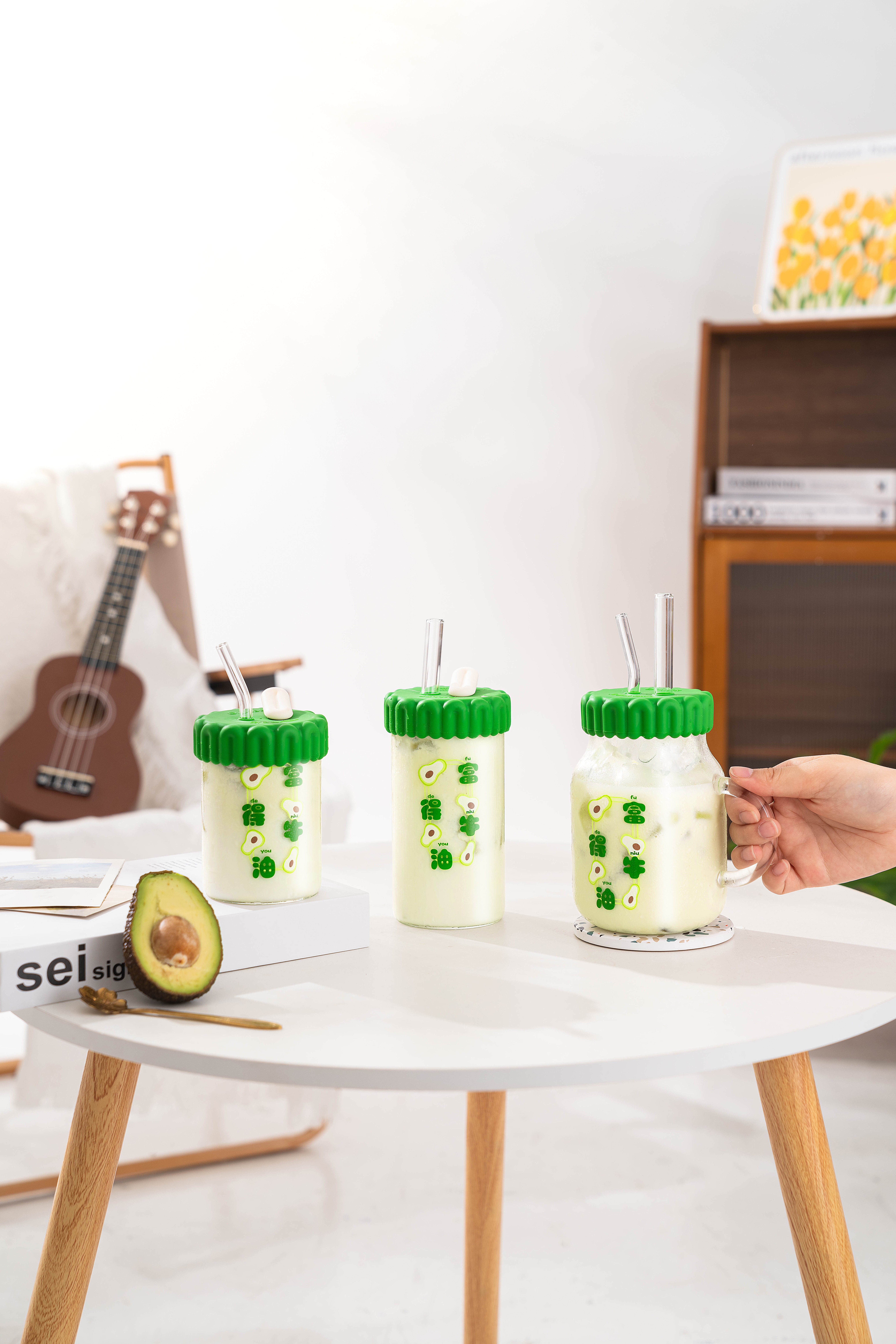 Cup design，flower receptacle，Silicone glass，lovely，healthy，Ins wind，Minimalist design ，