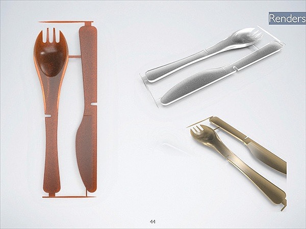 餐具，野餐，刀，叉，一次性，
