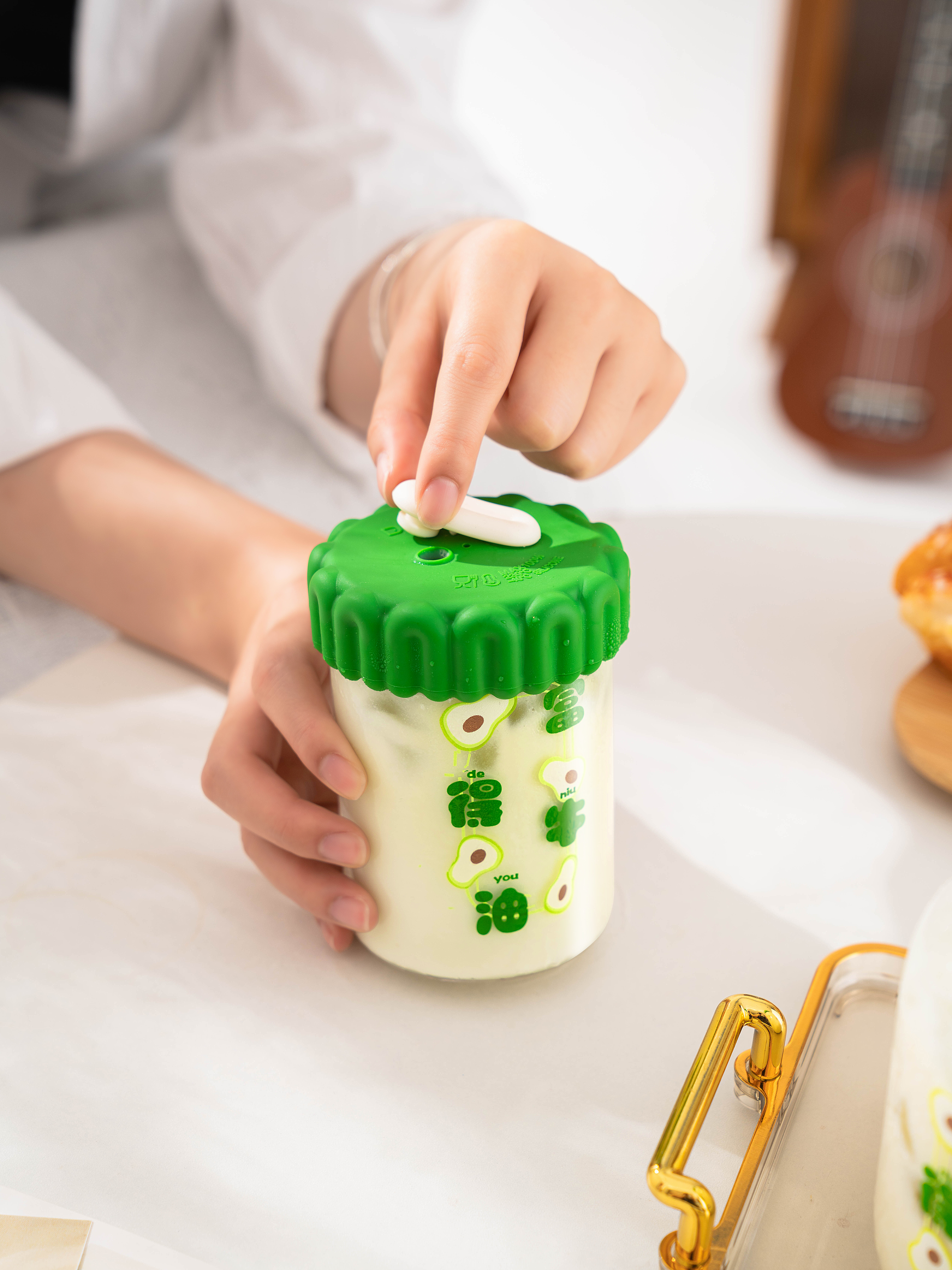 Cup design，flower receptacle，Silicone glass，lovely，healthy，Ins wind，Minimalist design ，