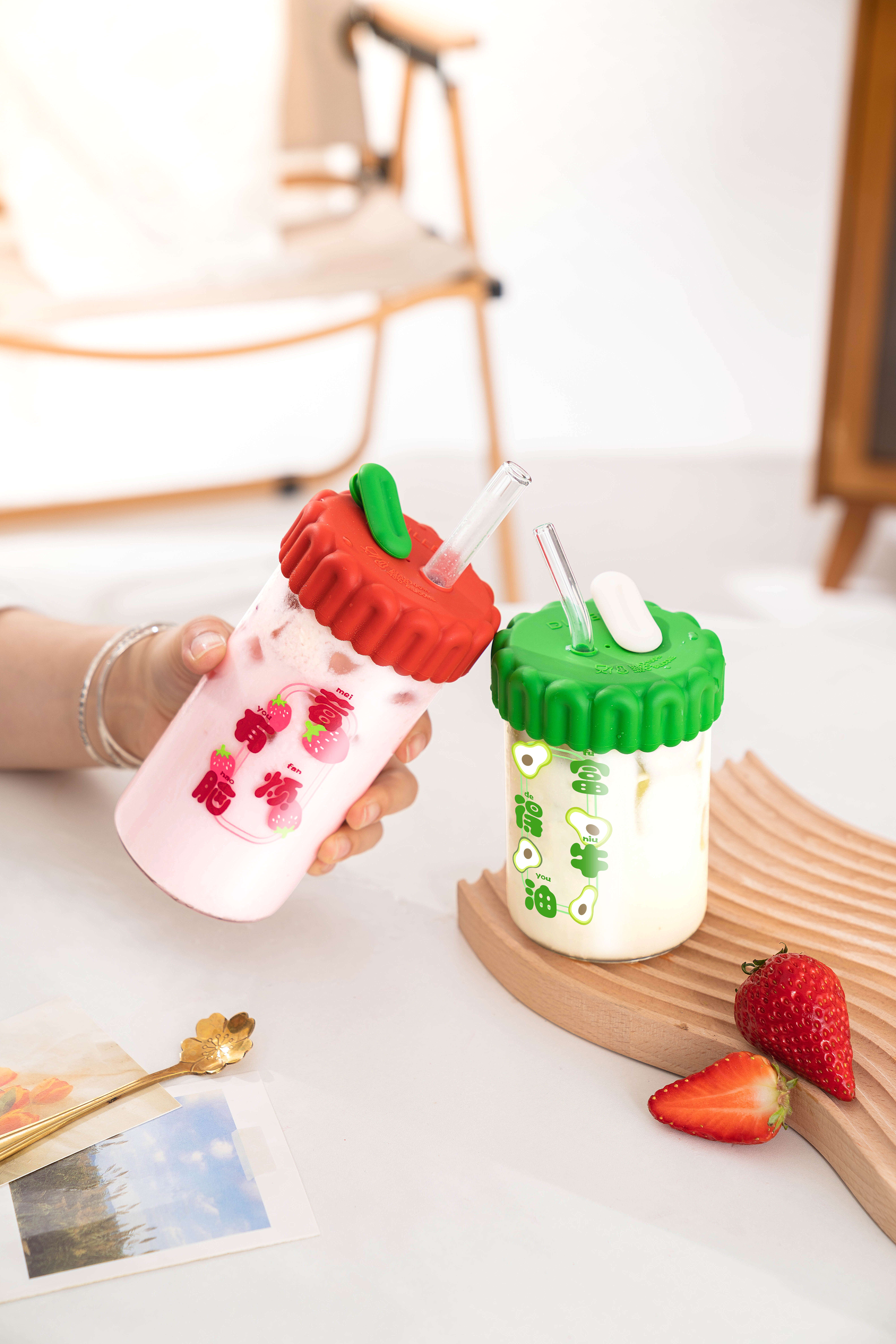 Cup design，flower receptacle，Silicone glass，lovely，healthy，Ins wind，Minimalist design ，