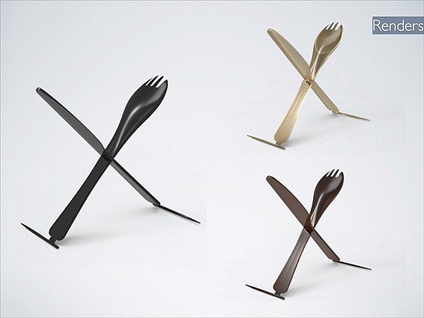 tableware，picnic，knife，fork，disposable，