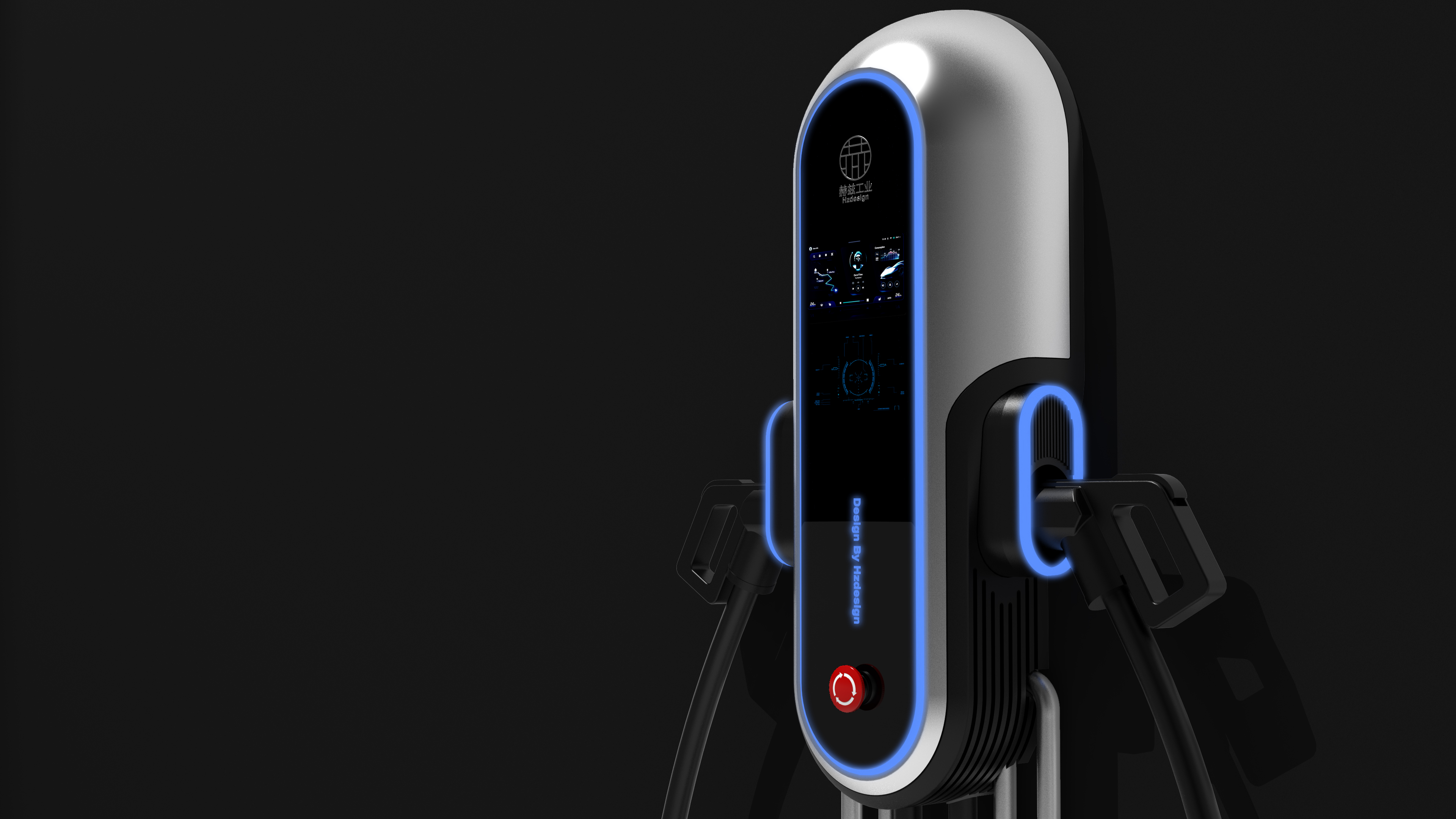 Charging pile，industrial design，Appearance design，Bionics Design ，