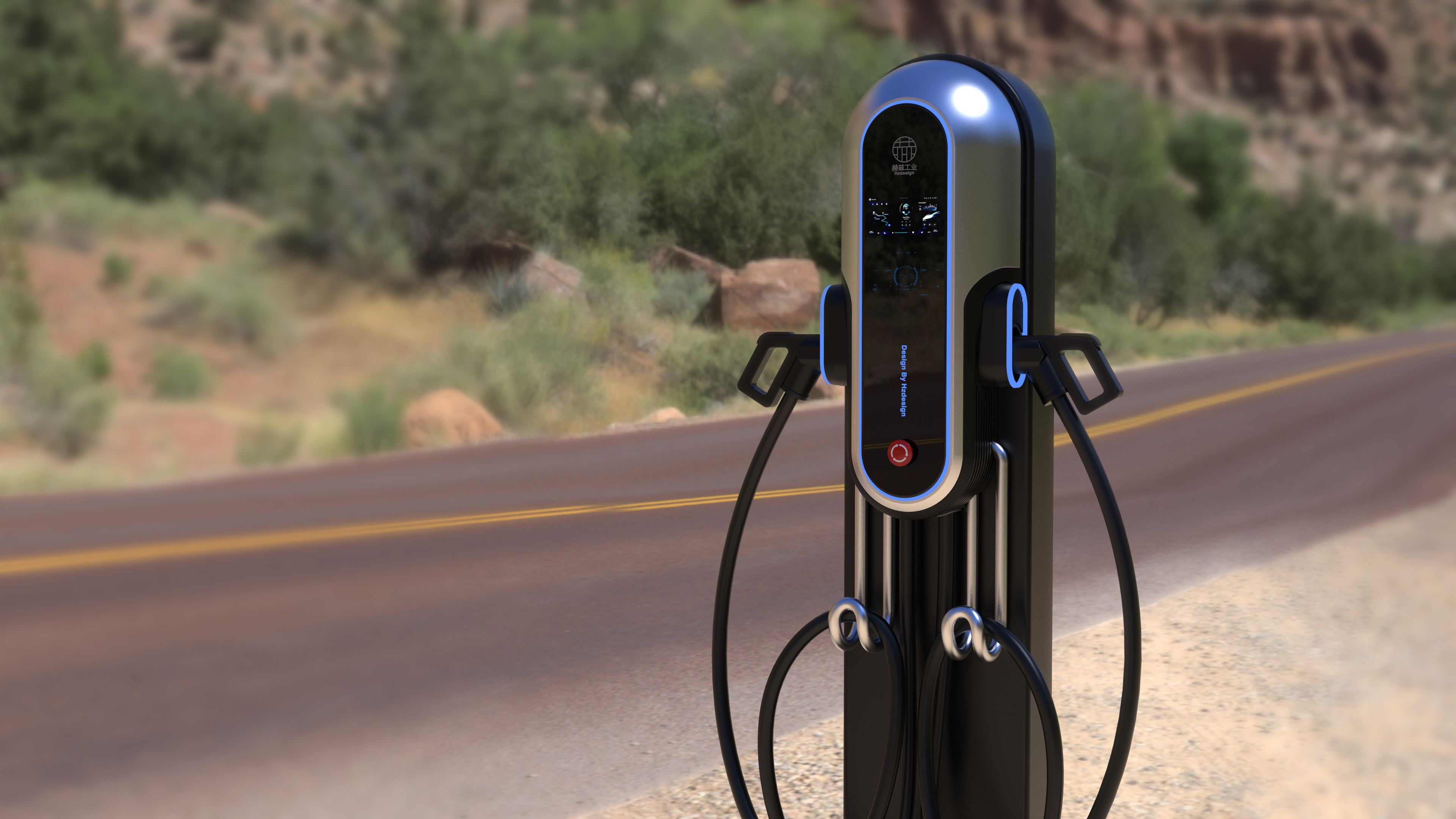 Charging pile，industrial design，Appearance design，Bionics Design ，