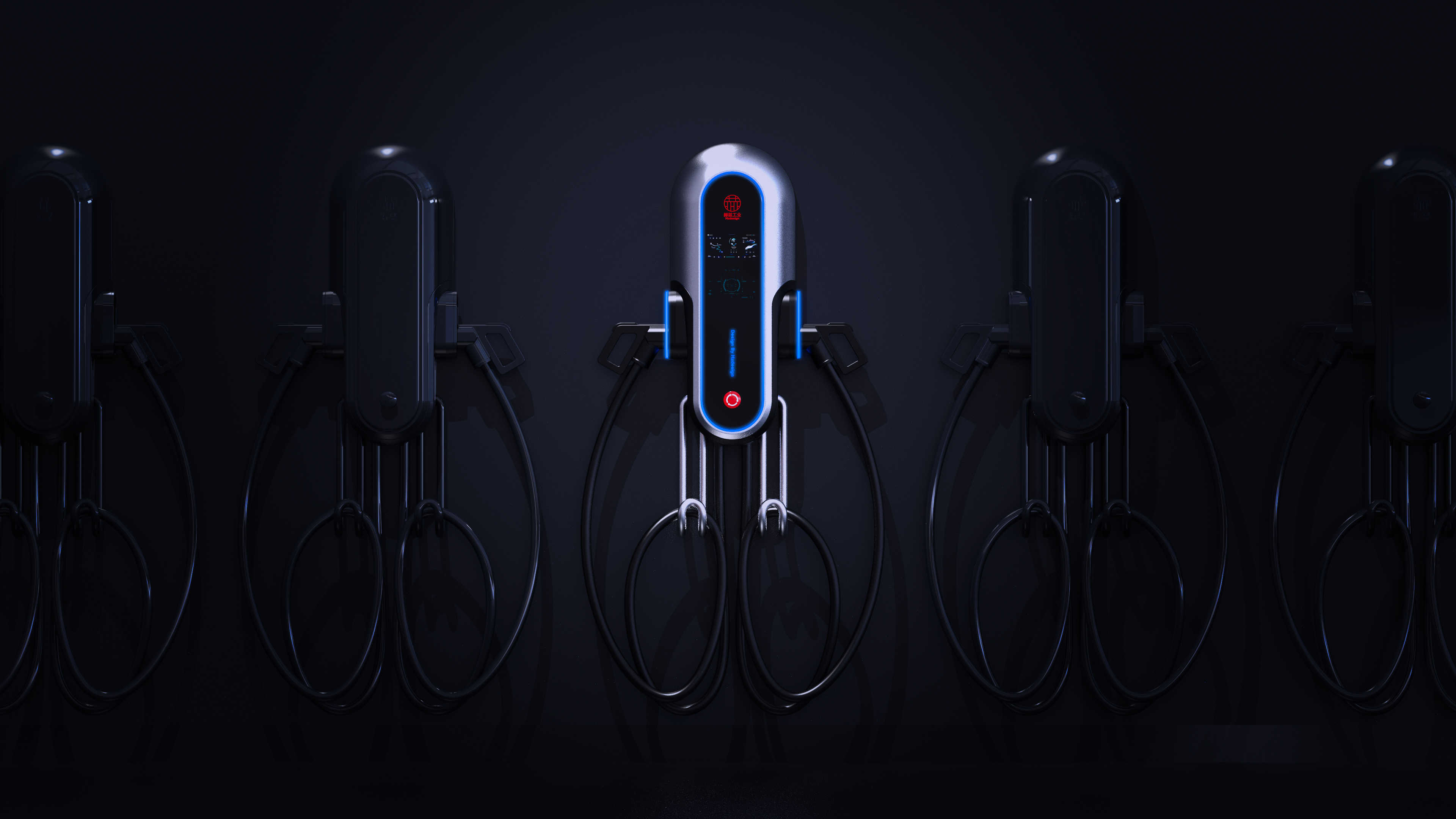 Charging pile，industrial design，Appearance design，Bionics Design ，