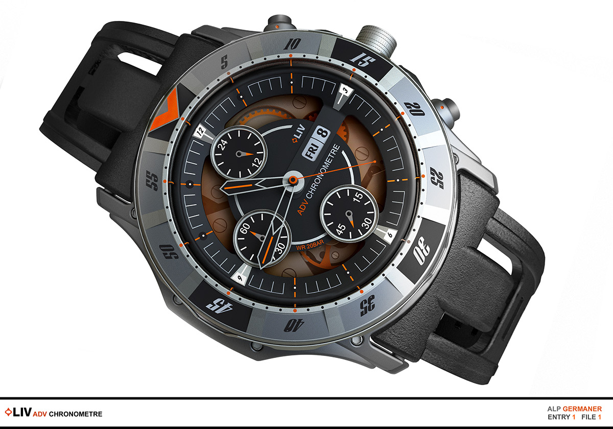 Wrist watch，function，details，