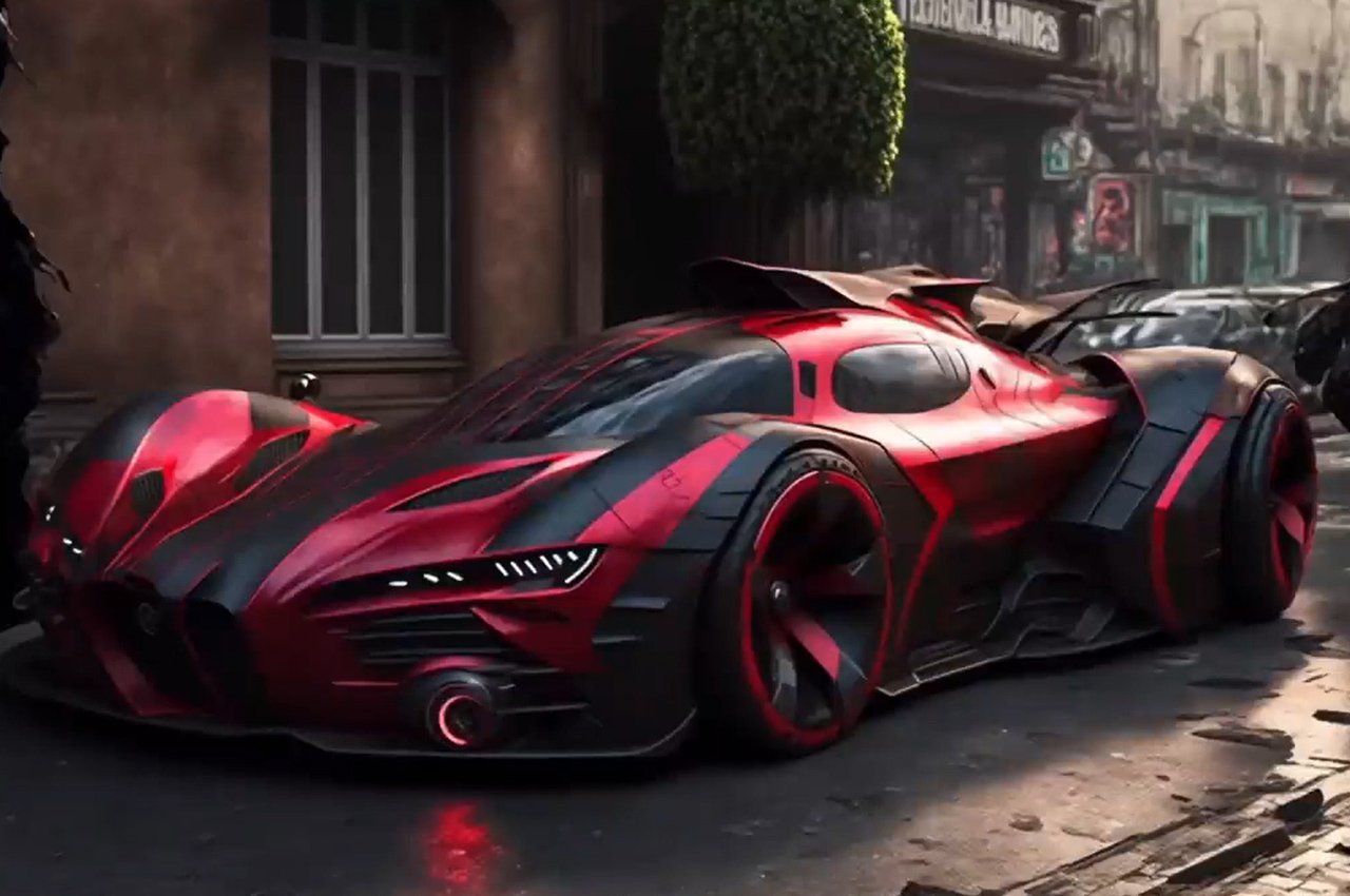 Marvel，AI generation，artificial intelligence，automobile，conceptual design，science fiction，