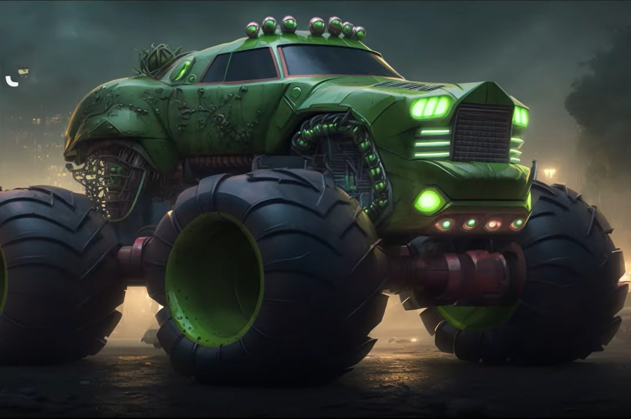 Marvel，AI generation，artificial intelligence，automobile，conceptual design，science fiction，