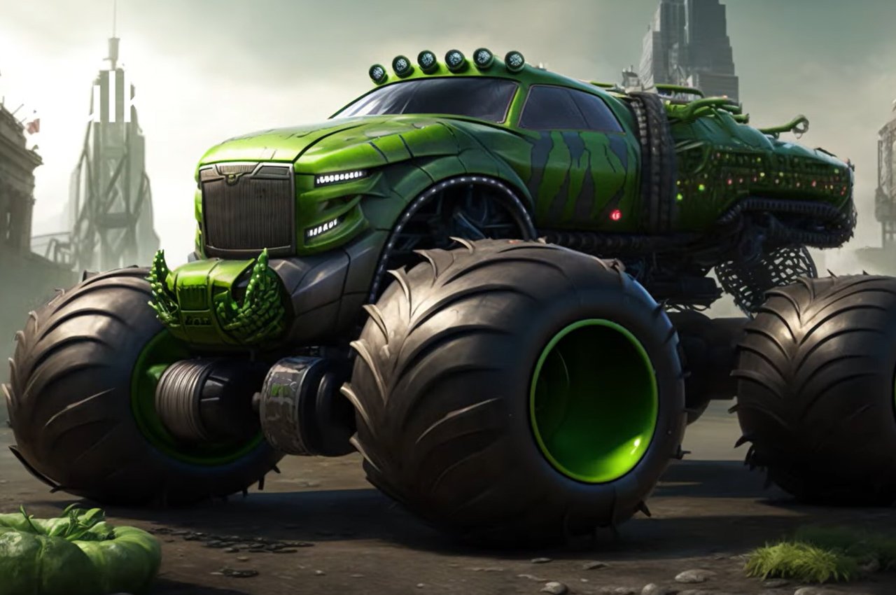 Marvel，AI generation，artificial intelligence，automobile，conceptual design，science fiction，