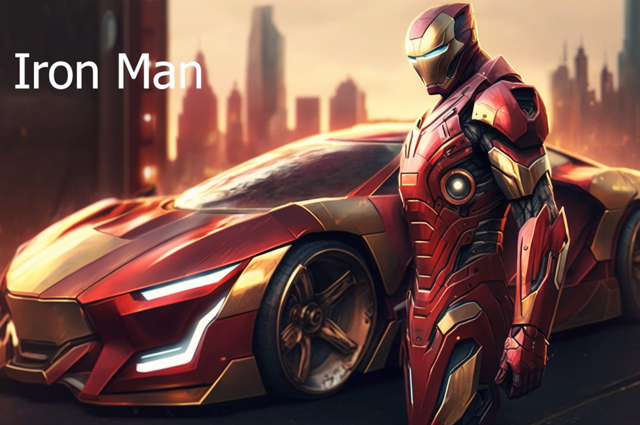 Marvel，AI generation，artificial intelligence，automobile，conceptual design，science fiction，