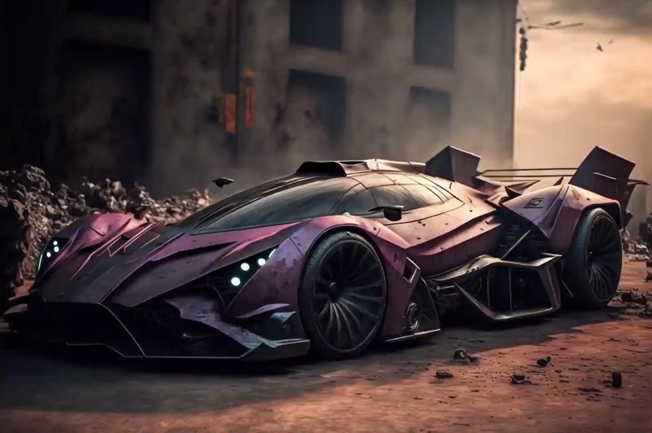 artificial intelligence，AI generation，conceptual design，science fiction，Marvel，automobile，