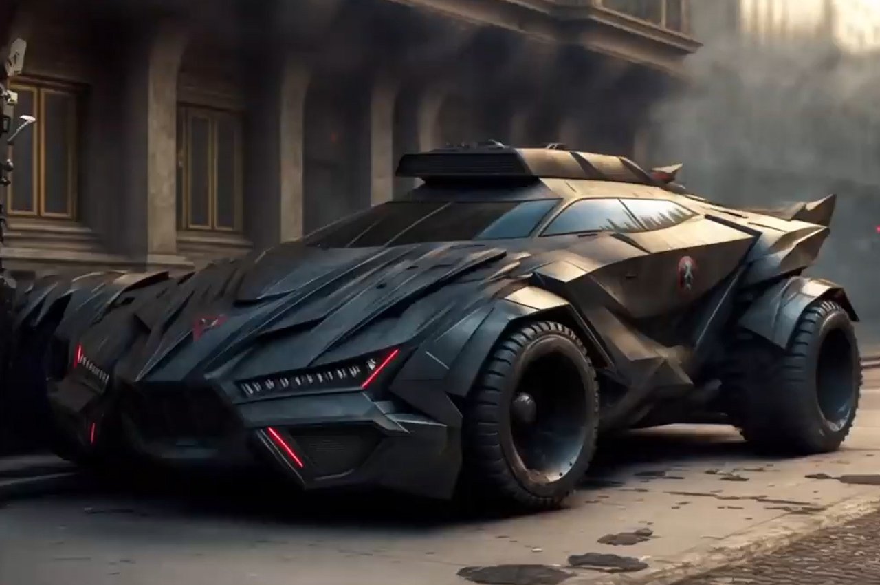 artificial intelligence，AI generation，conceptual design，science fiction，Marvel，automobile，